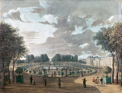 The Luxembourg Gardens by Henri Courvoisier Voisin